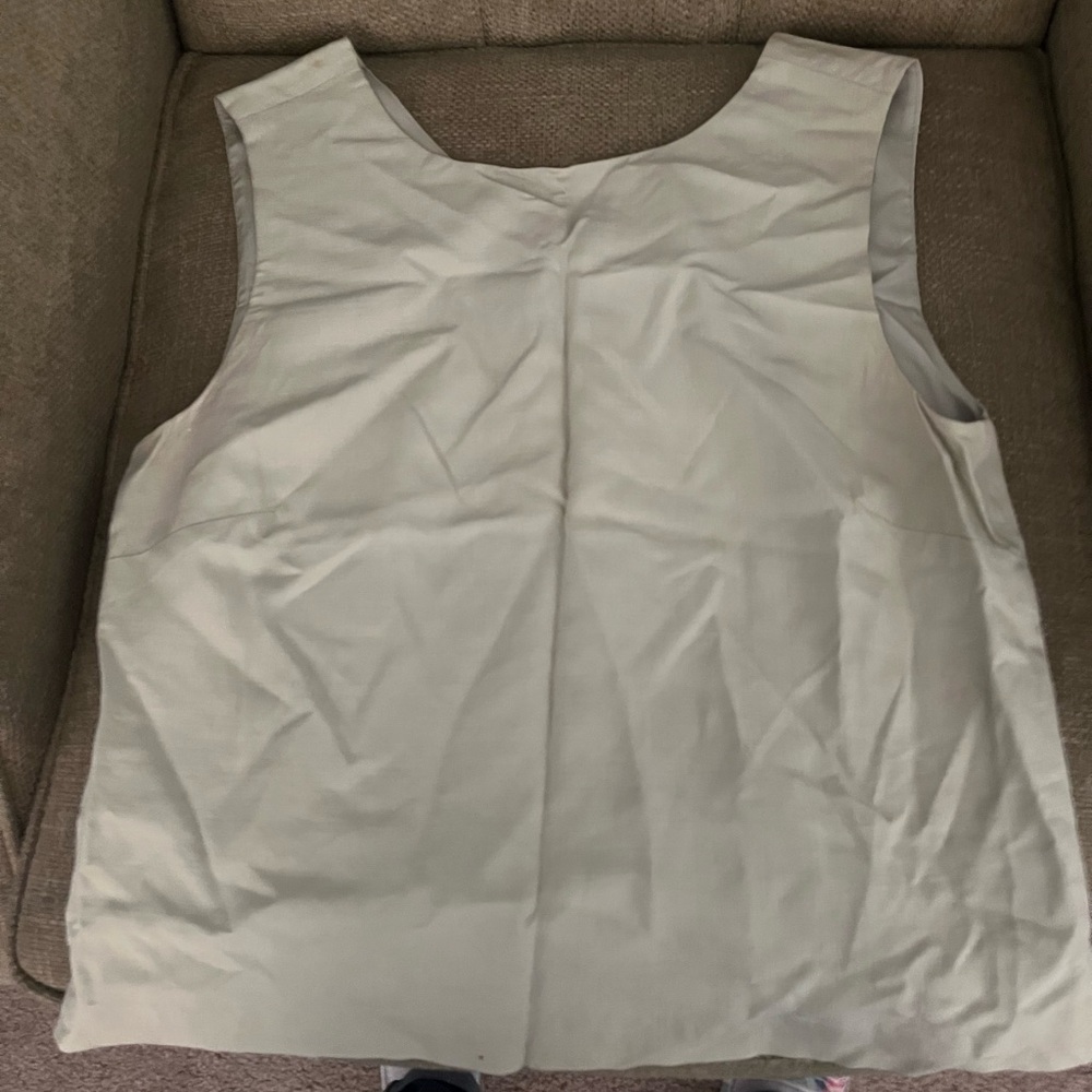 Tommy Bahama Beige Tank Top size M New
